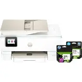 HP Envy Photo 7930 Multifunktionsdrucker + 1 schwarze XL-Patrone + 1 Farbpatrone