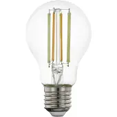 Eglo CONNECT-Z E27 LED A60 – Smarte Klare Lampe mit Einstellbarem Weißlicht - Zigbee, Matter & Thread