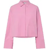 Y.A.S Y.a.s. Damen Blusen Yaslee Ls Short Shirt - Roze - Größe 40
