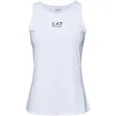 EA7 für Damen. 7W000314_AF14524 Top Tennis Pro T-shirt weiß (M), Sportlich, Sportbekleidung, Multisport, Viskose, Ärmellos / Hosenträger