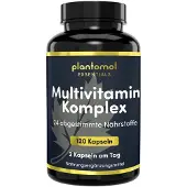 Plantomol Essentials - Multivitamin Kapseln mit 24 Vitaminen und Mineralstoffen 2-Monatsvorrat 120 St