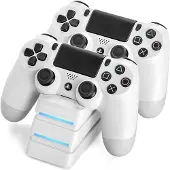 Snakebyte PS4 Twin Carge 4 in weiß