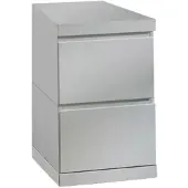 Vipack Schreibtisch-Unterschrank Lara 2 Schubladen Holz Weiß