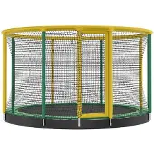 Akrobat Trampolin "Gallus Inground", 305 cm, Grün-Gelb