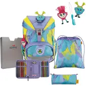 DERDIEDAS ErgoFlex Light Hippie Hair Schulranzenset 5-teilig