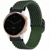 IMoshion Elastisches Nylonarmband - Universelle 18 mm Anschluss - Dunkelgrün