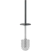 Keuco Edition 400 WC-Bürste 11564134000 Schwarzchrom gebürstet, mit Griff