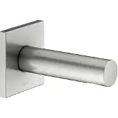 Keuco IXMO Wanneneinlauf, Rosette eckig, Ausladung 130mm, 59545060002