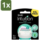 Wilkinson Intuition 2-in-1 Sensitive Care Rasierklingen – 6 Klingen - 1 Stück