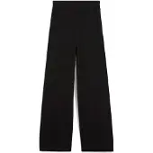 Puma Leggings "ESS SMALL NO 1 LOGO HIGH-WAIST STRAIGHT LEGGINGS" aus Baumwolle, mit elastischem Bund, schmale Passform