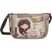 Anekke Damen Umhängetasche Bolso Bandolera multicolor