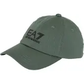Emporio Armani Unisex. 7X000592_AF15502 Mütze aus grünem Baumwollköper (M), Lässig, Baumwolle