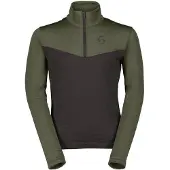 SCOTT Defined Light, Fleecepullover, Junior, dunkelgrün/schwarz
