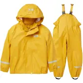 Helly Hansen Bergen 2.0 PU, Regenset, Junior, gelb
