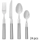 Secret De Gourmet Ein Satz von 24 Edelstahlbesteck , Besteckset