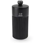 Peugeot Salzmühle LINE 12cm Aluminium Schwarz Stahlmahlwerk