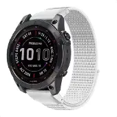 IMoshion QuickFit Nylon Armband - Garmin 20 mm Anschluss - Größe L/XL - Weiß