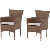 Ebuy24 Stuhl Malina Natur 2er-Pack