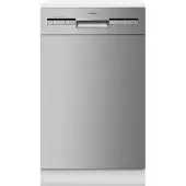 Amica EGSPU 500 911 E, Halb integriert, Single (45 cm breit), Edelstahl, Edelstahl, Tasten, LED