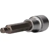 BRILLIANT TOOLS 1/2" Innensechskant Bit-Stecknuss, 100 mm lang