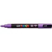 Uni-Ball 186534 Posca Fine Round Tip Purple Filzstift 6 Einheiten