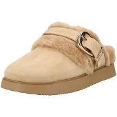 Steve madden Cozy Up Mules Tan Suede Größe: 37 | Flip-Flops Outlet | Damen