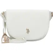 U.S. POLO ASSN. Umhängetasche Jones Flap Crossbody Bag Cream White creme