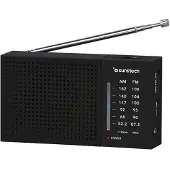 Sunstech Rps412bk Tragbares Radio Durchsichtig One Size / EU Plug 220V Durchsichtig One Size