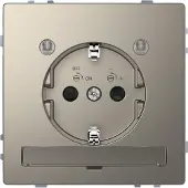 Merten SCHUKO-Steckd.m.Lichtausl.u.LED-Bel.- MEG2304-6050