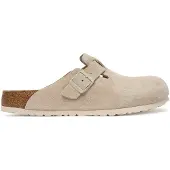 Birkenstock Boston Suede Leather Holzschuhe