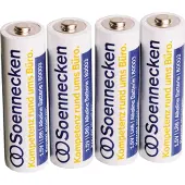 Soennecken Batterie 80003 Mignon AA LR6 1,5 V 8 St./Pack