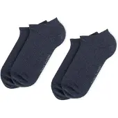 Tommy Hilfiger Sneakersocken "TH WOMEN SNEAKER 2P" 2 Paar, Verstärkte Ferse und Spitze für zusätzliche Strapazierfähigkeit