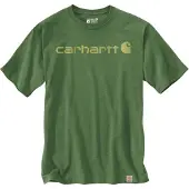 Carhartt - Core Logo S/S - T-Shirt Gr XL oliv/grün