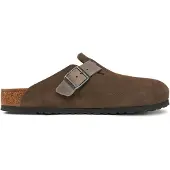 Birkenstock Pantoletten Boston zamsz 1029210 Braun 40