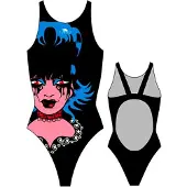 Turbo Gothic Badeanzug