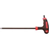 Bgs Schraubendreher mit T-Griff und seitlicher Klinge T-Profil (für Torx) mit/ohne Bohrung T27