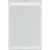 Leitz Clear Pocket with Eyelet & Flap A5, A5, PVC, Transparent, 160 mm, 224 mm
