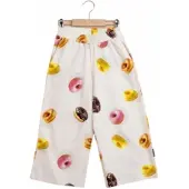Snurk Pyjamahose Donuts Kinder White-Größe 152