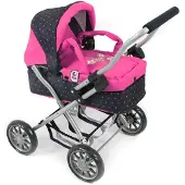 Bayer Chic Mini-Kuschelwagen SMARTY, Dots Navy Pink