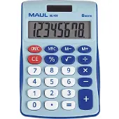 MAUL MJ 450, Tasche, Display-Rechner, 8 Ziffern, 1 Zeilen, Akku, Blau
