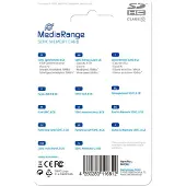 MediaRange SDHC Class 10 SDHC Speicherkarte, 8 GB, Class 10