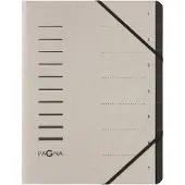 Pagna 40058-21, A4, Grau, Gummiband, 245 mm, 4 mm, 320 mm