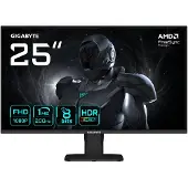 Gigabyte GS25F2 25" FHD Gaming-Monitor - 1920 x 1080, 200Hz, 1ms, 300 cd/m², Display HDR 10, HDMI 2.0, DisplayPort 1.4, 62,2 cm (24.5"), 1920 x 1080 Pixel, Full HD, LED, 1 ms, Schwarz