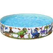 Bestway Planschbecken - 183 x 38 cm - Dinosaur Fill'N Fun - - One Size - Planschbecken