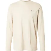 BOSS T-Shirt aus Stretch-Baumwolle mit Kontrast-Logo Grösse L
