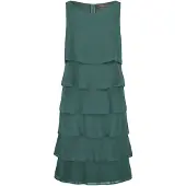 Vera Mont Cocktailkleid mit Volant in Dark Emerald | Gr.: 38