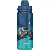 Step by step Isolierte Edelstahl-Trinkflasche "Police"