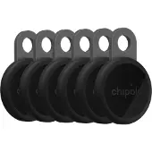 Chipolo LOOP Schwarz 6-Pack