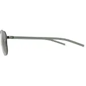 Porsche Design P8988 Herren-Sonnenbrille Vollrand Pilot Metall-Gestell, schwarz