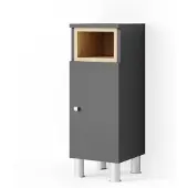 Vicco Midischrank Aquis Anthrazit 30 x 81.8 cm, Model 36076